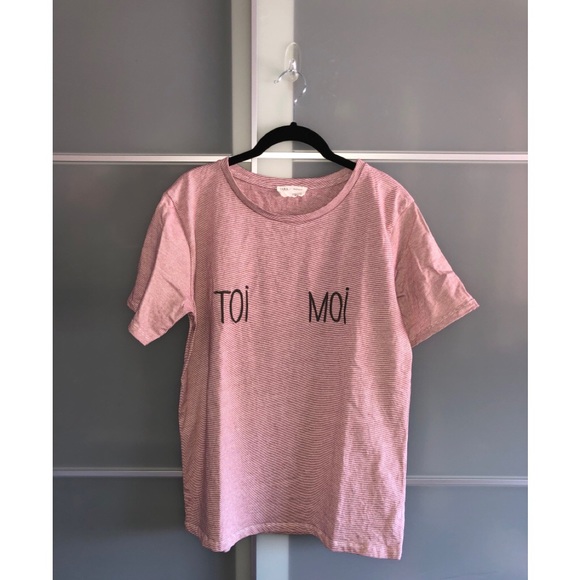 Zara Stripe T-Shirt - Picture 2 of 5